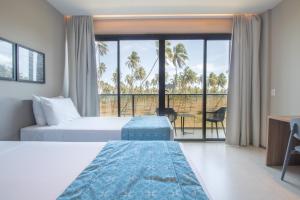 Postel nebo postele na pokoji v ubytování Maceio Mar Resort All Inclusive + 37 fotografií