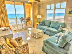 Azure 418-Glorious Gulf-Front Views- Luxury 4 Bdrm的休息区