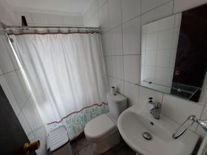 Koupelna v ubytování Cabana Algarrobo