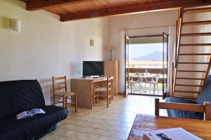 Μια τηλεόραση ή/και κέντρο ψυχαγωγίας στο Motel de Porticcio