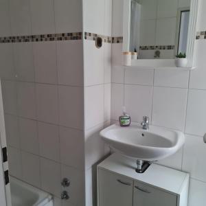 Koupelna v ubytování Ferienwohnung Trifkovic 2