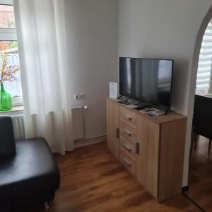Kuchyň nebo kuchyňský kout v ubytování Ferienwohnung Trifkovic 2 + 1 fotografie