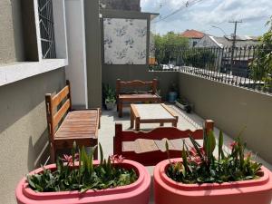 Balkón nebo terasa v ubytování Residencial JC II sua casa em Belém do Pará