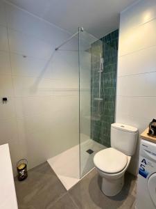 Ένα μπάνιο στο Apartamento Anayet Formigal Centro