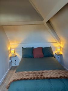 Postel nebo postele na pokoji v ubytování Appartement des Capucins