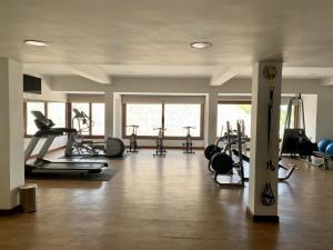 Fitness centrum a/nebo fitness zařízení v ubytování Estelar Santamar Hotel & Centro De Convenciones