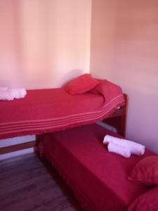 Postel nebo postele na pokoji v ubytování 2 Dormitorios y pileta
