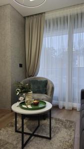 Гостиная зона в VIRTUS apartmani Vrnjačka Banja centar