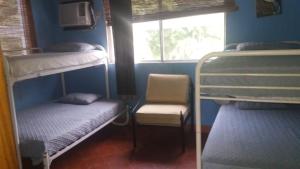 Postel nebo postele na pokoji v ubytování Casa Azul