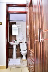 Koupelna v ubytování Bomani -3 Nati Apartment + 20 fotografií