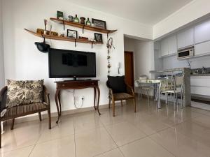 BALI - PAZ & CONFORTO COM WIFI e VAGA,Máx4 pessoas的厨房或小厨房