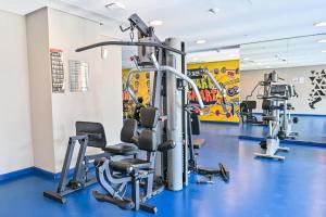 Gimnàs o zona de fitness de Luxurious Studio with Bay View in Sol Bay