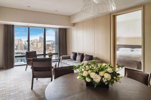 Posezení v ubytování Taipei Marriott Hotel