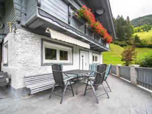 En balkong eller terrasse på Resinger