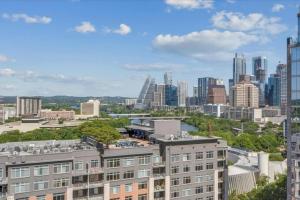 Nespecifikovaný výhled na destinaci Austin nebo výhled na město při pohledu z aparthotelu