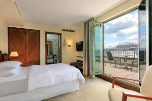 Voodi või voodid majutusasutuse Sheraton Carlton Nuernberg toas