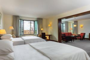 Voodi või voodid majutusasutuse Sheraton Carlton Nuernberg toas