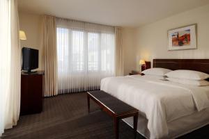 Voodi või voodid majutusasutuse Sheraton Carlton Nuernberg toas