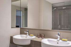 Koupelna v ubytování Stuttgart Marriott Hotel Sindelfingen