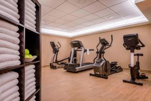 Fitness centrum a/nebo fitness zařízení v ubytování Stuttgart Marriott Hotel Sindelfingen