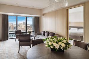 Posezení v ubytování Taipei Marriott Hotel