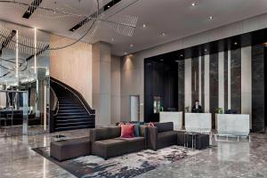 Χώρος καθιστικού στο Toronto Marriott Markham
