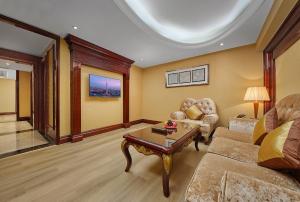 Istumisnurk majutusasutuses Yueda Financial City International Hotel