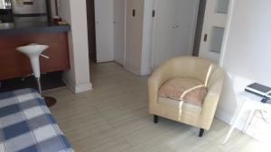 Posezení v ubytování lindo depto en Concón con excelente ubicación