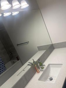 Koupelna v ubytování DLush room