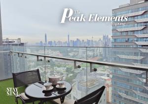 Balkón nebo terasa v ubytování The Element Condo 3BR with KL Skyscraper View