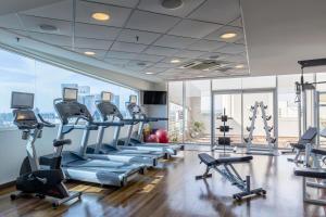 Фитнес-центр и/или тренажеры в Sheraton Asuncion Hotel
