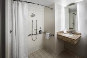 Koupelna v ubytování Sheraton Raleigh Hotel