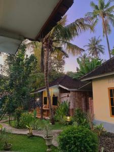 Zahrada ubytování Penginapan Sedap Malam