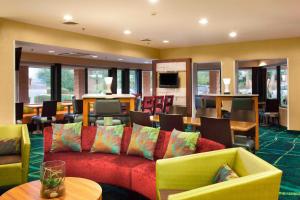 Posezení v ubytování SpringHill Suites Phoenix Tempe Airport