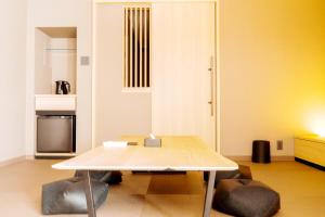 Kuchyň nebo kuchyňský kout v ubytování Kyoto Pleasant Hotel