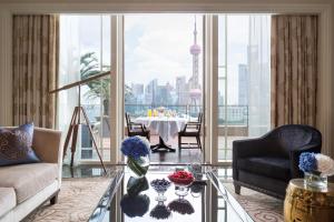 Posezení v ubytování The Peninsula Shanghai