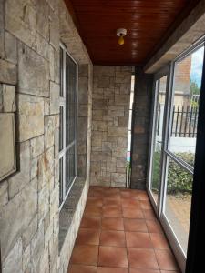 Balkón nebo terasa v ubytování VB Accomodation (STATION HOME)