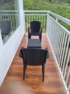 Balkón nebo terasa v ubytování Vagamon Hill Casa Holiday Home