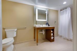 Koupelna v ubytování SpringHill Suites by Marriott Orlando Lake Buena Vista South