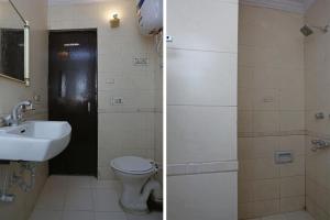 Koupelna v ubytování Hotel O Gold Palace