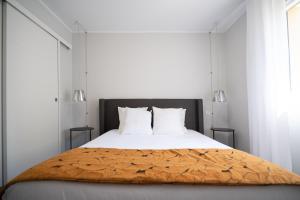 Postel nebo postele na pokoji v ubytování Residence Saletta Casale