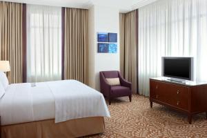 TV a/nebo společenská místnost v ubytování Le Meridien Towers Makkah