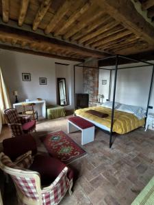 Postel nebo postele na pokoji v ubytování Piaggetta B&B