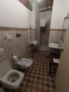 Koupelna v ubytování Piaggetta B&B