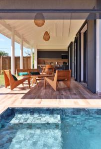 Swimmingpoolen hos eller tæt på Villa Gligli