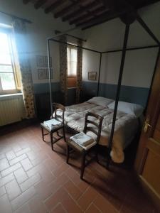 Postel nebo postele na pokoji v ubytování Piaggetta B&B