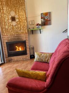 Posezení v ubytování Casas Rurales Maribel - Complejo El Tejar - Apartamentos con jacuzzi en Alcalá del Júcar