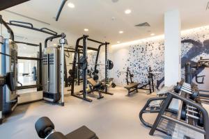 Phòng/tiện nghi tập thể dục tại Sheraton Novi Sad