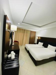 Letto o letti in una camera di Hotel Oscar 1