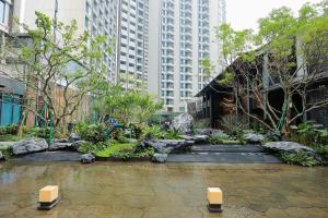 海口鸿园酒店公寓 • 雅诗阁臻选室外花園